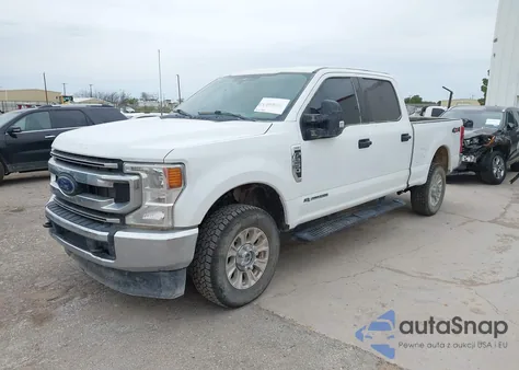 2022 Ford F-250 Xlt из США, поврежденный, VIN 1FT7W2BT6NEF60180